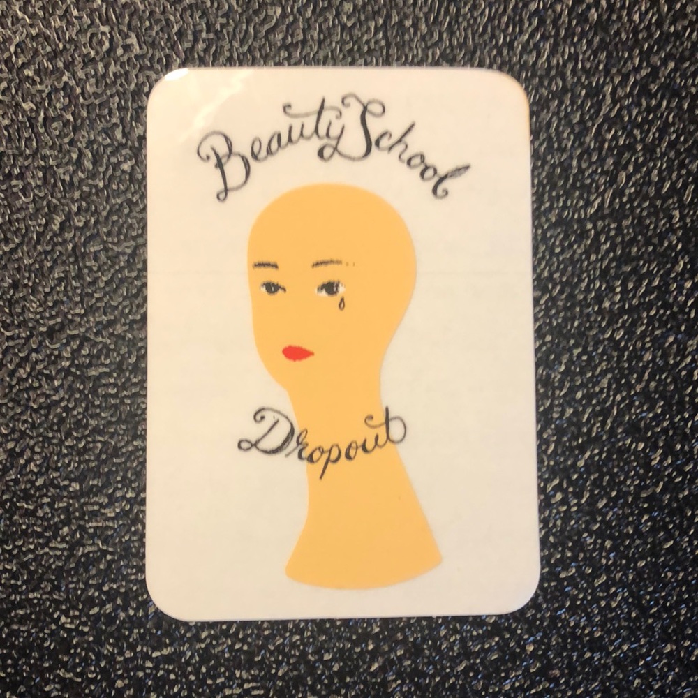 Vintage Paul Frank sticker (Beauty School Dropout)